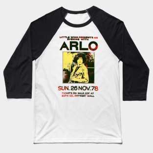 Arlo Guthrie Baseball T-Shirt